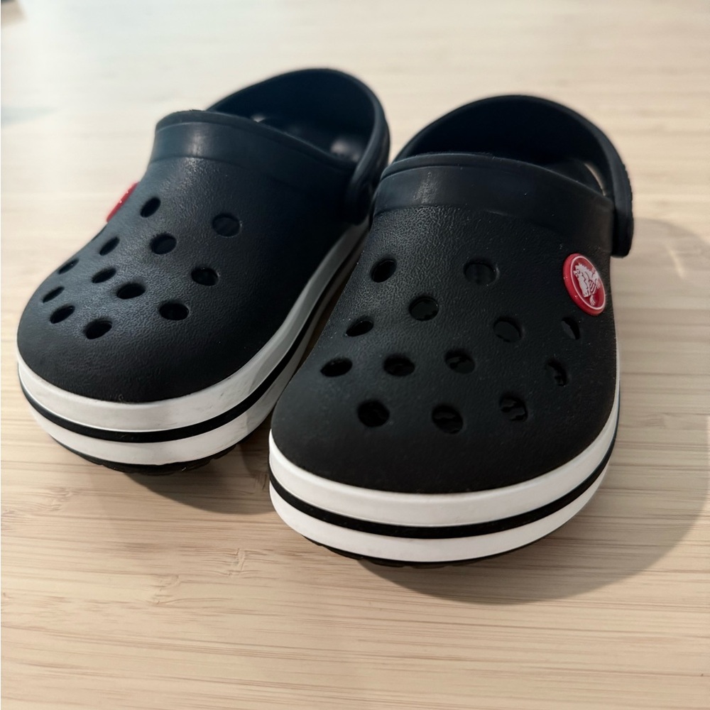 Kids Crocs Crocband Clog - Black - Size 9C
